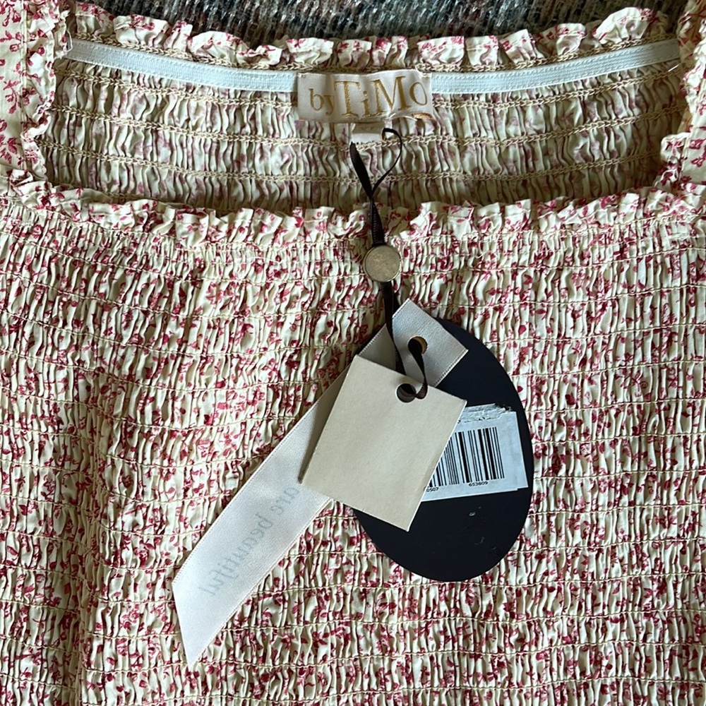 🆕ByTiMo Smocked Poplin Dress in Iris - Picture 6 of 9